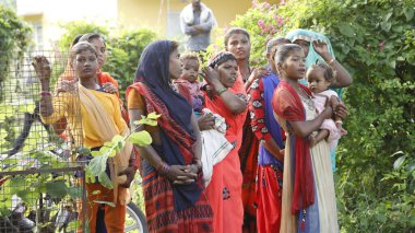 Indian Village People watching Hyderabad India 2nd Aug 2022