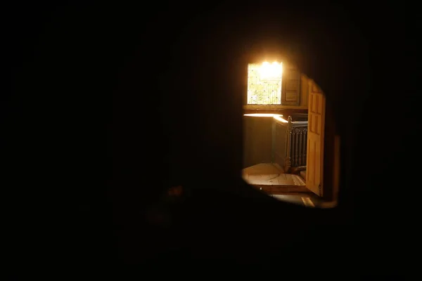 Lighting Door — Stockfoto