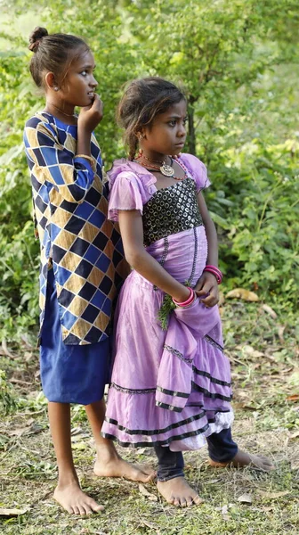 Young Indian Girls Waching Hyderabad India 2Nd Aug 2022 — Fotografia de Stock