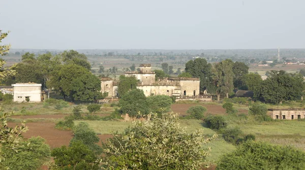 Casa Villaggio Abbandonata India — Foto Stock