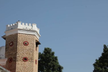 Abandoned Castle at Rural area Hyderabad India 