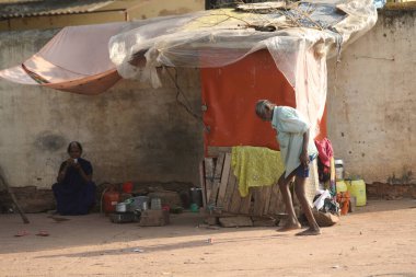 Indian Old man at Home Hyderabad India 2nd Aug 2022
