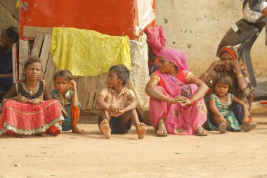 Indian Village People watching 2nd Aug 2022 Hyderabad India