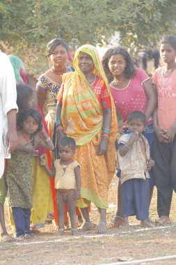 Indian Rural People watching Hyderabad India 2nd Aug 2022