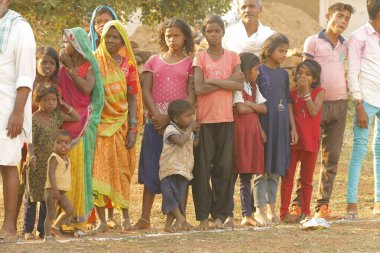 Indian Rural People watching Hyderabad India 2nd Aug 2022