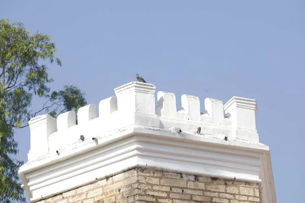 Castillo Abandonado Área Rural India — Foto de Stock