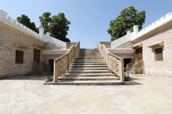 Castillo Abandonado Área Rural India — Foto de Stock