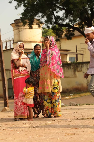 Indian Mother Child Watching 2Nd Aug 2022 Hyderabad India — Stock Photo, Image