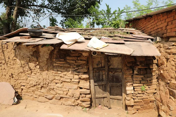 Poor Houses in a village rural area