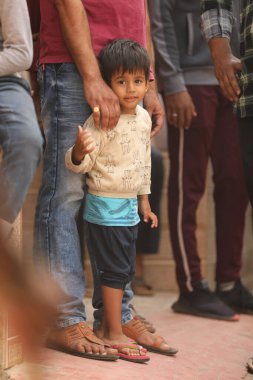 Young Indian Boy waching Hyderabad India 2nd Aug 2022