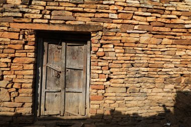 Terk Edilmiş Hindistan Köy Evi