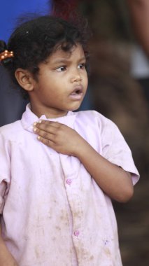 Young Indian Boy waching Hyderabad India 15th Aug 2022