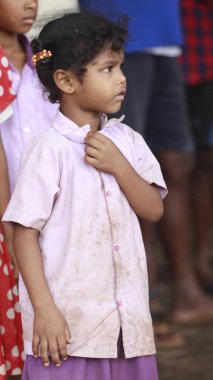 Young Indian Boy waching Hyderabad India 15th Aug 2022