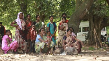 Indian Village People watching 15th Aug 2022 Hyderabad India