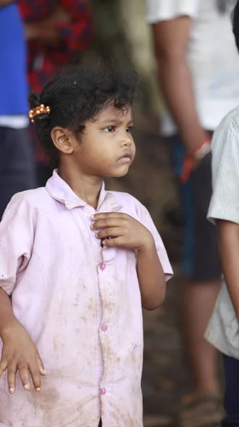 Молодой Индийский Мальчик Хайдарабаде Августа 2022 Года — стоковое фото