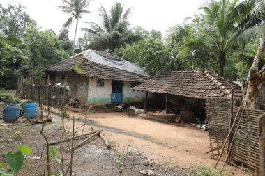 Terk Edilmiş Hindistan Köy Evi
