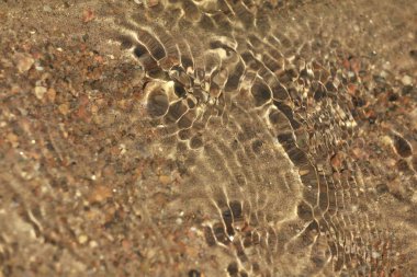 Soyut Su akışı dokusu yakın çekim