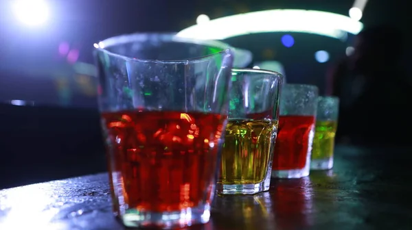 Drink Glass Table Pub — Stock Photo, Image