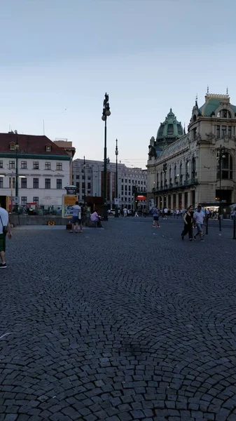 Turista Hely Prágában Európa — Stock Fotó