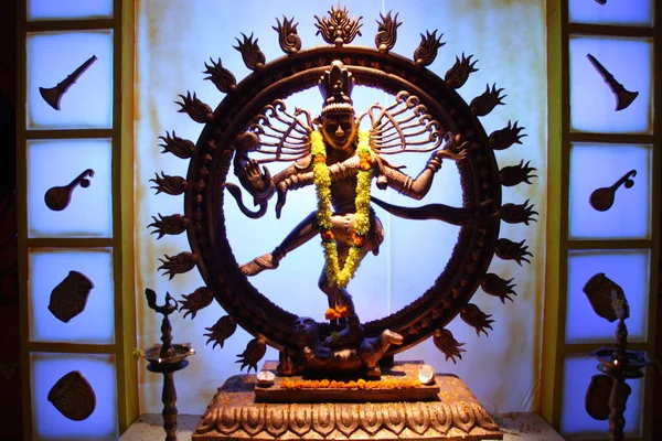 Hindu Tanrısı Tapınağı Heykeli — Stok fotoğraf