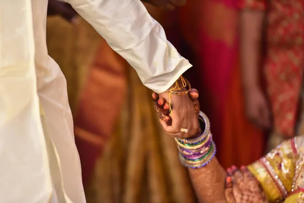 Cerimonia Matrimonio Tradizionale Indù — Foto Stock