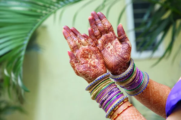 Παραδοσιακή Ινδουιστική Γαμήλια Τελετή — Φωτογραφία Αρχείου