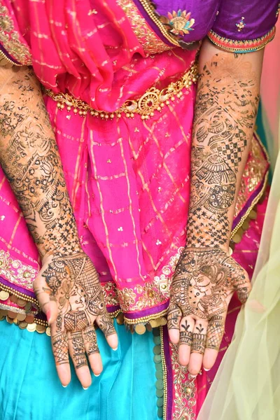 Hagyományos Hindu Esküvői Ceremónia — Stock Fotó
