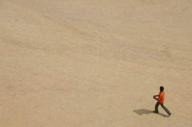 Hyderabad Hindistan 'daki işyerindeki insanlar 25 Ağustos 2022