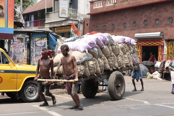 People Work Place Hyderabad India 25Th Aug 2022 — Stock Photo, Image