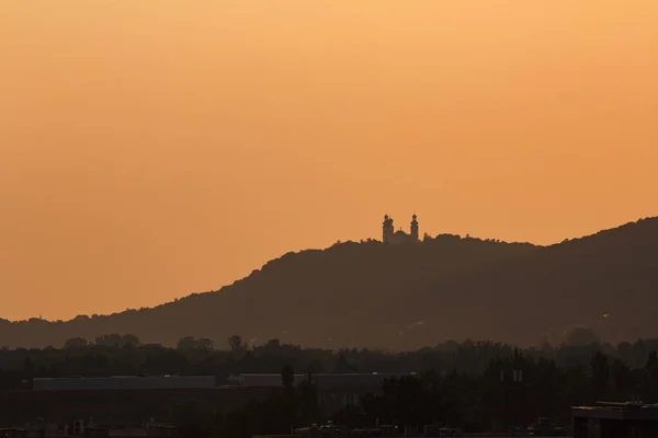 Abbey Tyniec Sunset Cracow City Krakow City — Stock Photo, Image