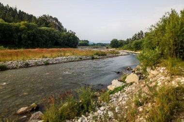 Tatra Dağları 'ndaki Dağ Nehri Bialka