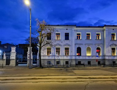 Polonya 'daki Pabianice şehir merkezi
