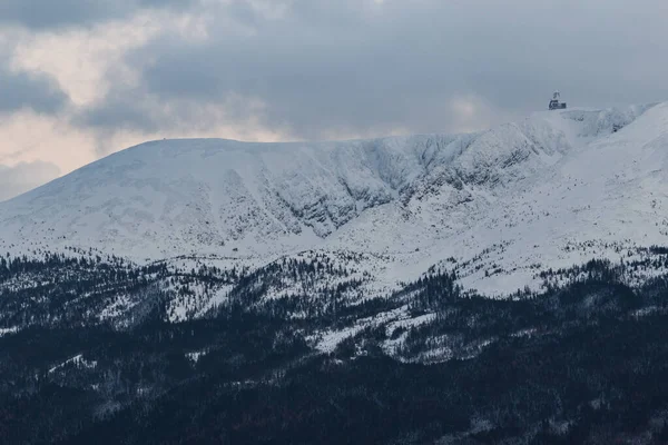 Sniezne Kotly Montanha Giant Mountains Polónia — Fotografia de Stock