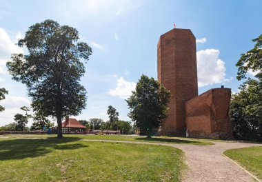 View at Kruszwica town - Poland