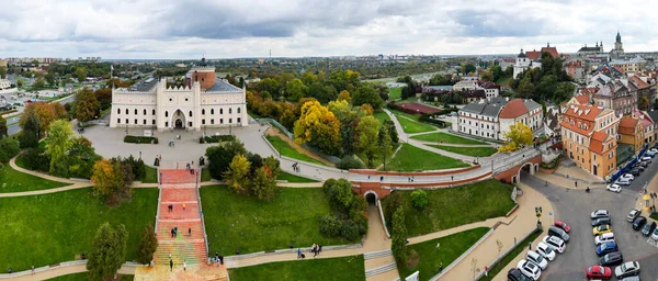 Centro Ciudad Castillo Real Lublin — Foto de Stock