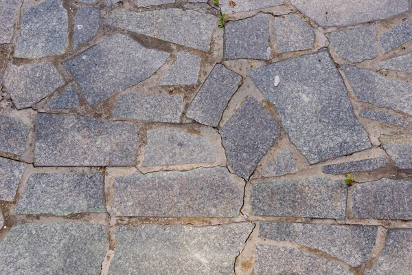Granite Stone Blocks Seamless Background Geometric Pattern Surface Floor Facing — Stock Photo, Image