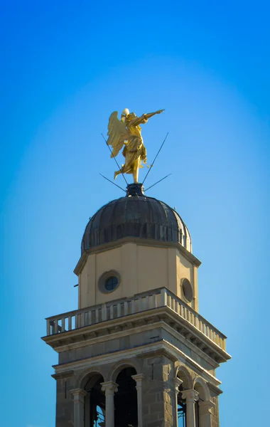 Slottets engel i Udine - Stock-foto