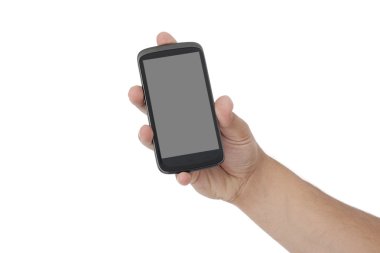 El ele tutuşan akıllı telefon