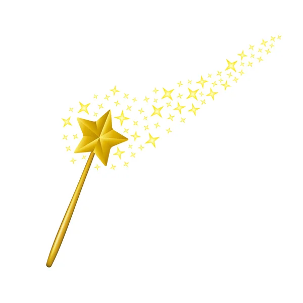 Magic wand — Stock Vector