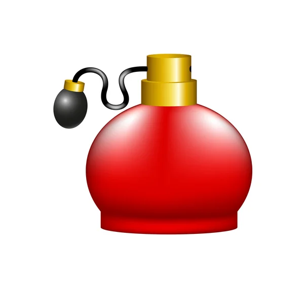 Luxusní parfém v retro designu — Stockový vektor