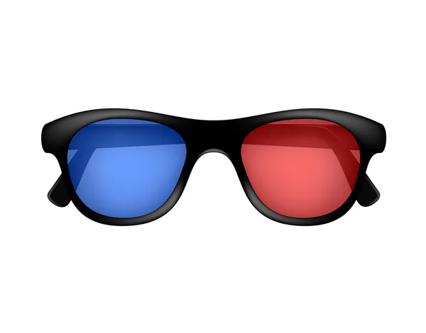 Bioscoop bril in retro ontwerp — Stockvector