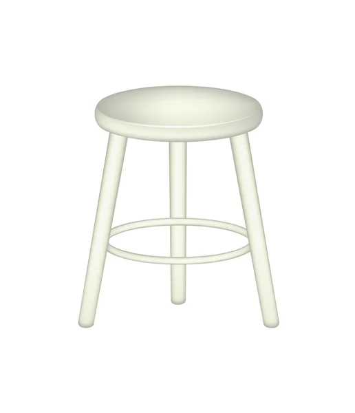 Tabouret rétro — Image vectorielle