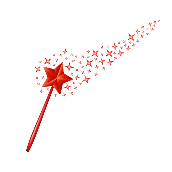 Magic wand — Stock Vector