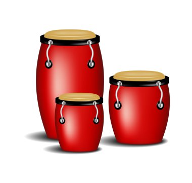 Congas band clipart