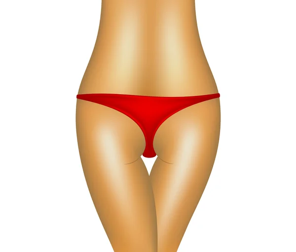 Sexy clodo de femme — Image vectorielle