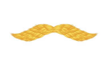 Ginger mustache clipart