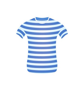 çizgili denizci t-shirt