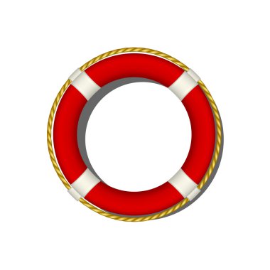 Kırmızı hayat şamandıra