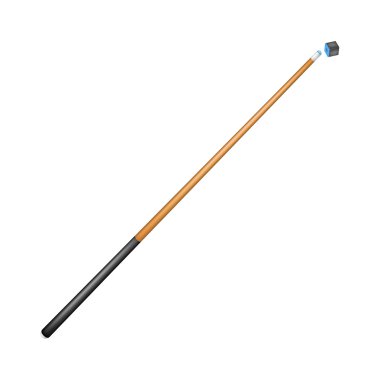 Bilardo cue ve tebeşir blok