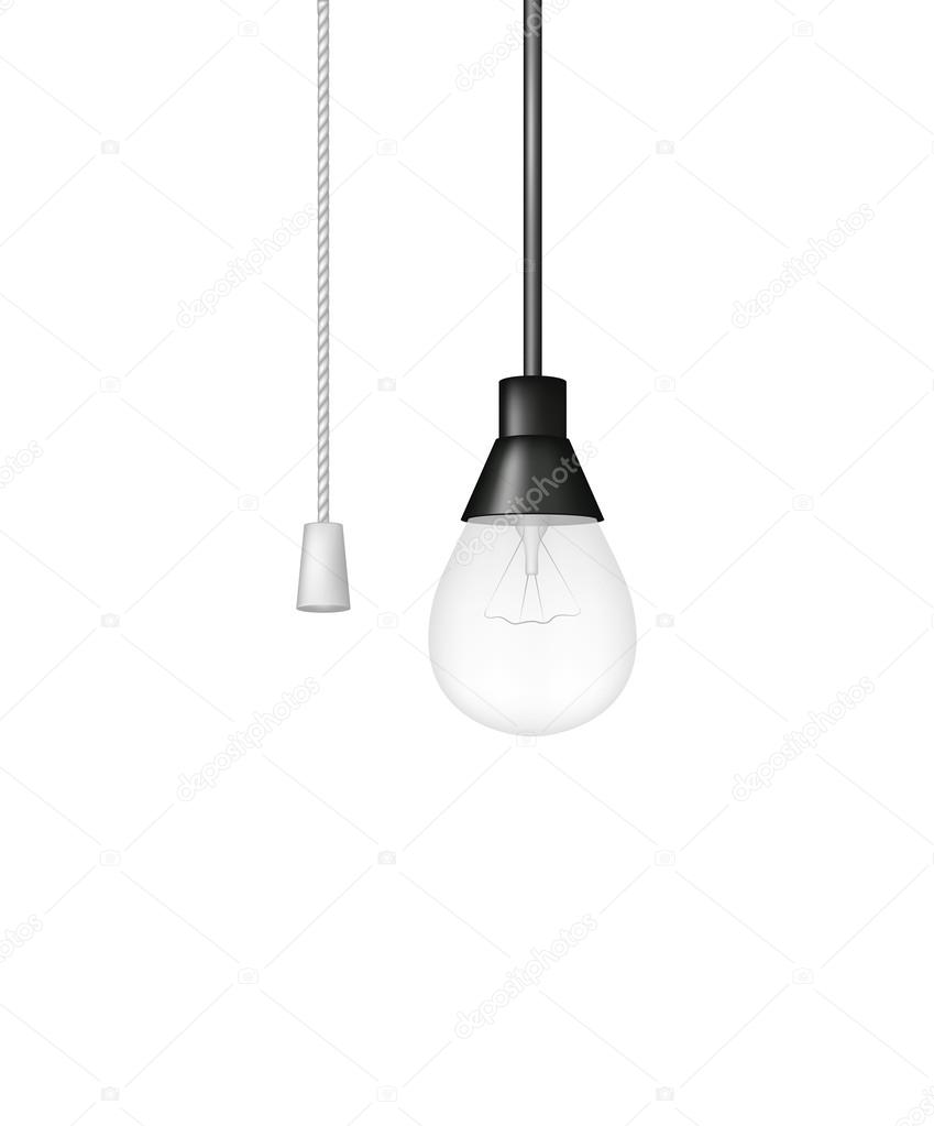 Avec — Tirette Ampoule Vectorielle Interrupteur Suspension Image À RjqAL543